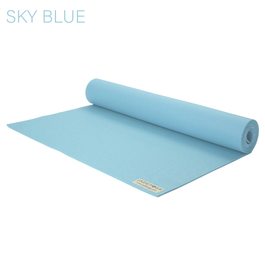 Jade Yoga 374MB Harmony Mat, Midnight Blue, 3/16 24 x 74