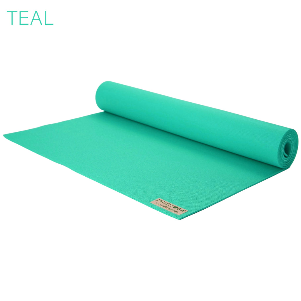 Jadeyoga Harmony Yoga Mat, Natural Rubber Home Exercise Mat, Durable &  Thick Gym