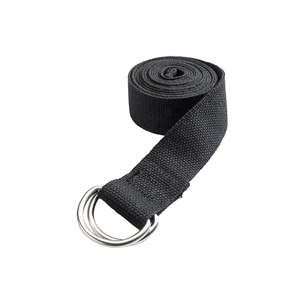 Yoga Strap with Thick Durable Cotton & Extra Safe Adjustable