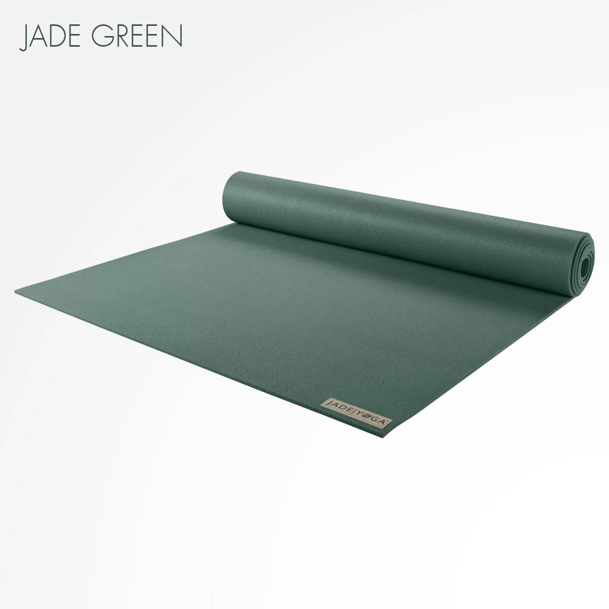 Jade Yoga Travel Mat - 3mm natural rubber lightweight mat