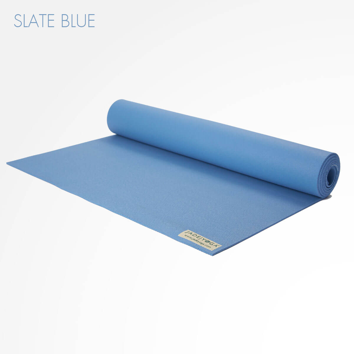 jade harmony yoga mat slate blue