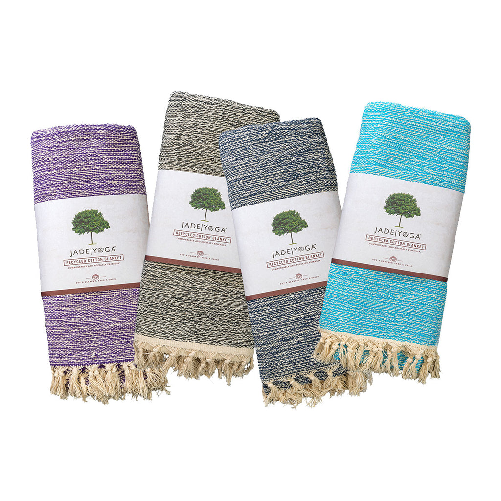 Gaiam Yoga Blanket (Recycled Cotton)
